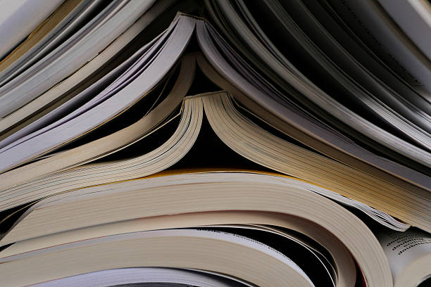 istock The textbooks opened on top 503541866