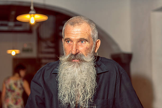Elderly winemaker's portrait, old cellar,woman,Slovenia, Europe.