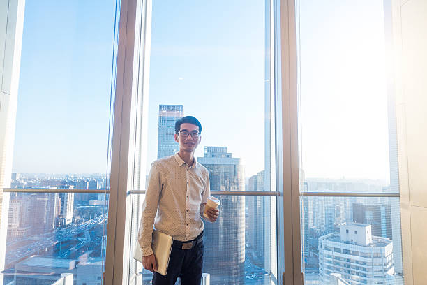 istock Businessman with coffee 503542440