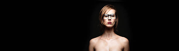 istock Beautiful female model posing in a photographic studio 503542518