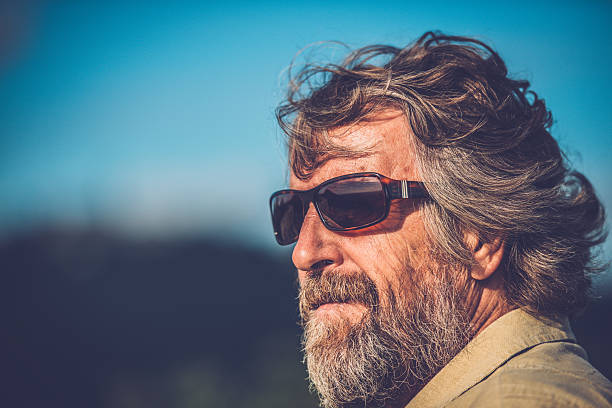 istock Senior Caucasian Man with Water Bottle at Old Ruins 503544084