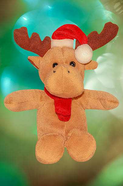 istock Deer christmas toy 503553454