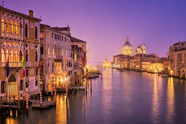 Photo of Grand Canal and Santa Maria della Salute in Venice