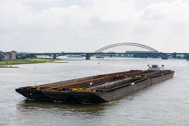 istock large Towboat on the Rhine 503563663