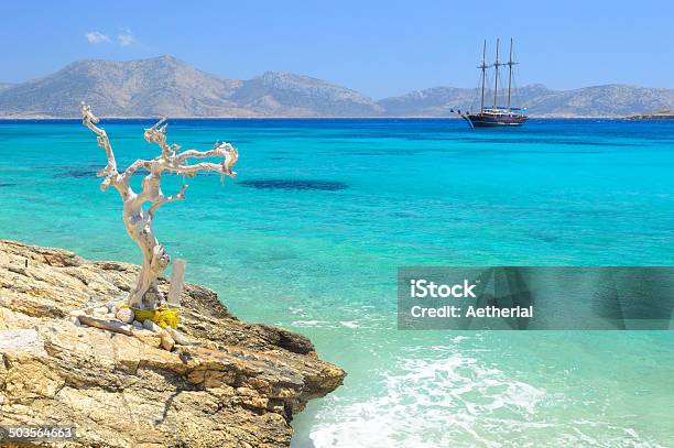 Beautiful Sea At Koufonisia Pano Islet Small Cyclades Near Naxo Stock Photo - Download Image Now