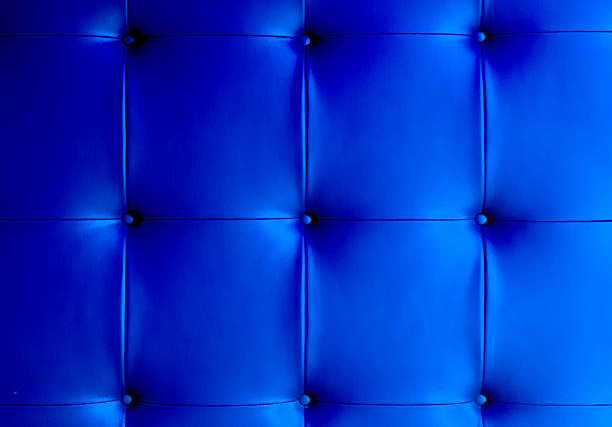 istock Texture of Blue leather of sofa background 503564817