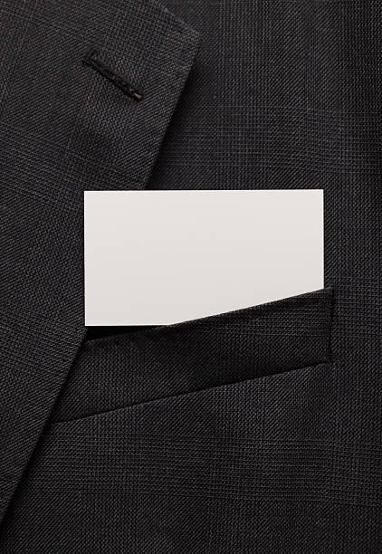 istock Business card in suit pocket 503565120
