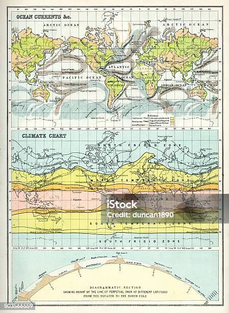 Mondo Mappe - Immagini vettoriali stock e altre immagini di Carta nautica - Carta nautica, Carta meteorologica, Tempo atmosferico