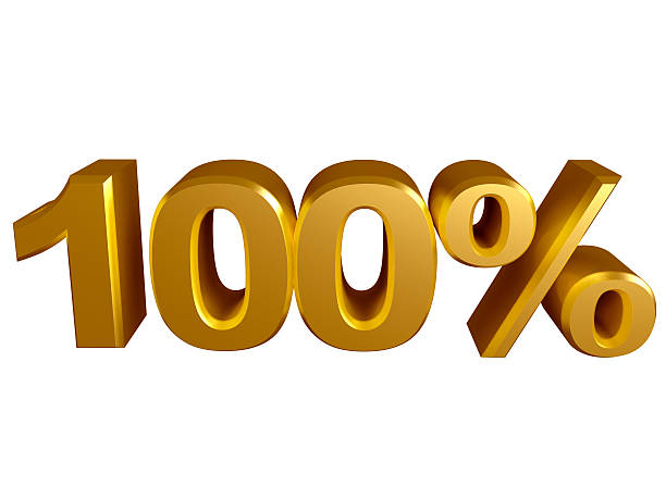 istock Hundred percent sign 503567975