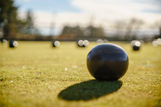 istock Balls for bowls at the lawn 503568370