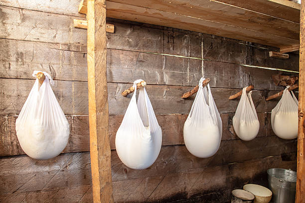 istock Making of cheese in rural hut 503568613