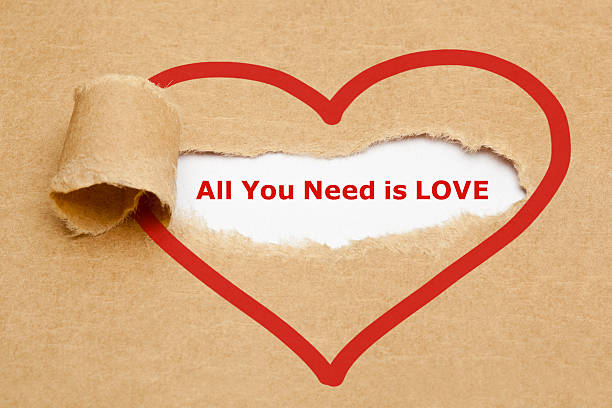 istock All You Need is Love Torn Paper 503579292