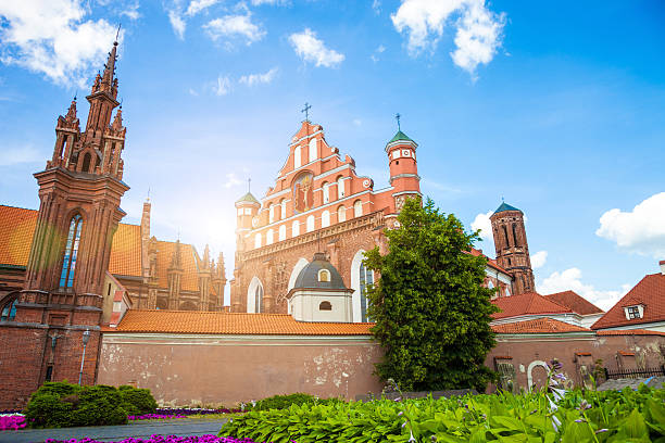 St. Anne’s Gothic Church in Vilnius, Lithuania.