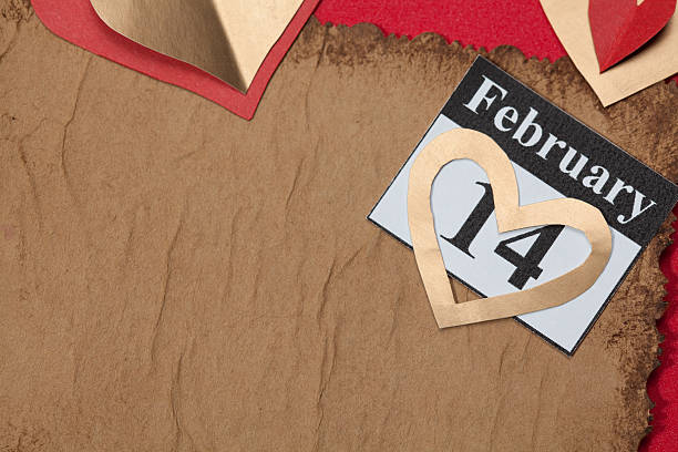 istock February 14, Valentine's day, heart from red paper 503580570