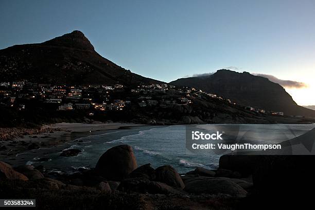 Llandudno Beach Panoramic At Dusk Stock Photo - Download Image Now - Llandudno Beach, Beach, Boulder - Rock