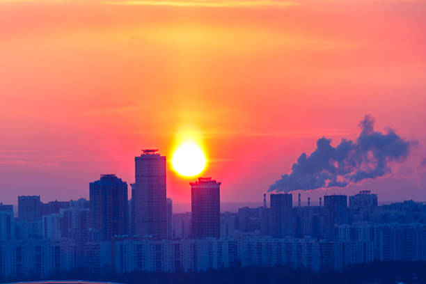 istock Frosty evening in Moscow 503584522
