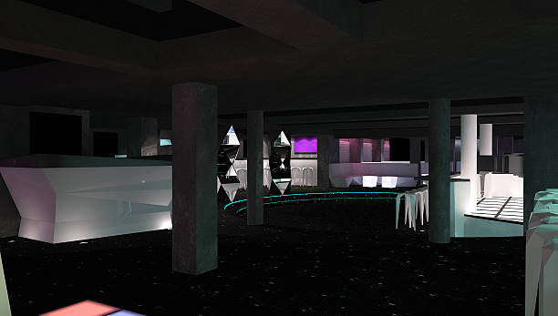 istock 3d rendering of a night club interior design 503584750