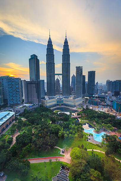 istock Kuala Lumper skyline at twilight 503586570