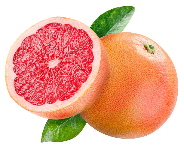 istock Ripe grapefruit and the half of grapefruit. 503587716