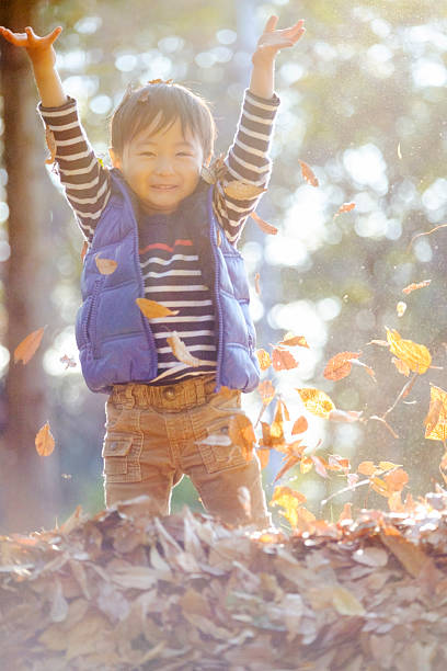 istock Japanese Boy Playing in the Park 503589142