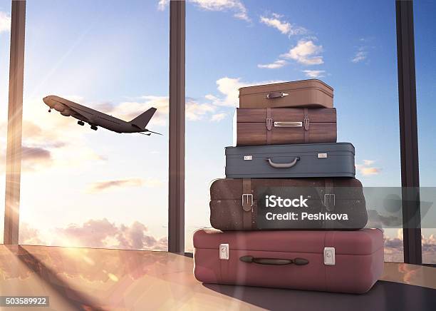 Travel Bags Stock Photo - Download Image Now - Luggage, Travel, Vacations