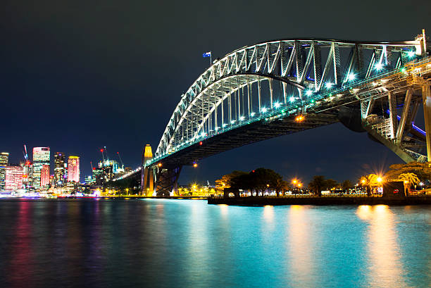 istock Vivid Sydney - Harbour Bridge 503591658