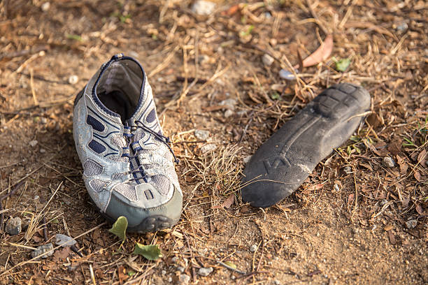 istock Dirty old shoes 503591878