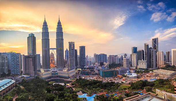 istock Kuala Lumper skyline at twilight 503592588