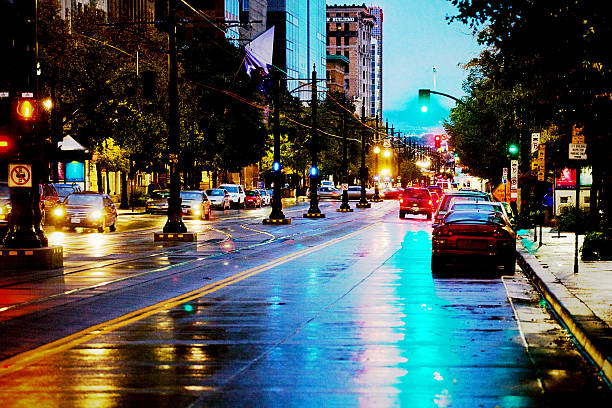 salt lake city - street name sign small town america street street light 뉴스 사진 이미지