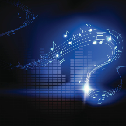 Basic Musical Background Vector Musical Background Stock Illustration - Download Image Now ...