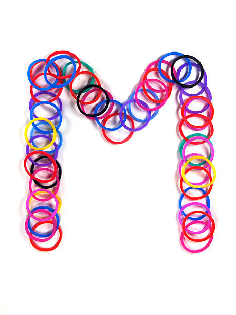 istock Colorful rubber band character 