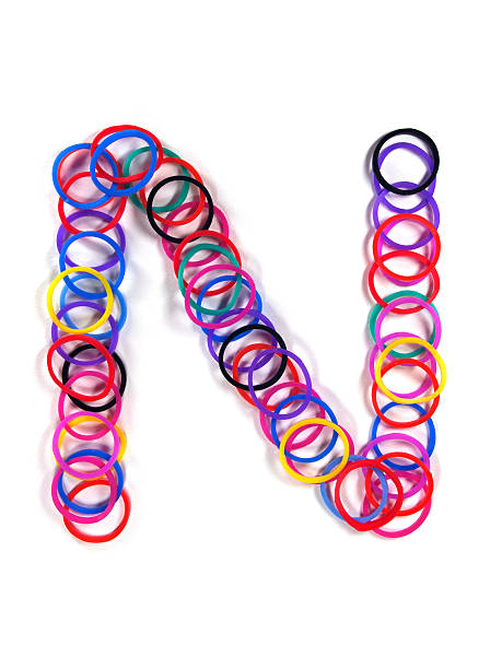 istock Colorful rubber band character 