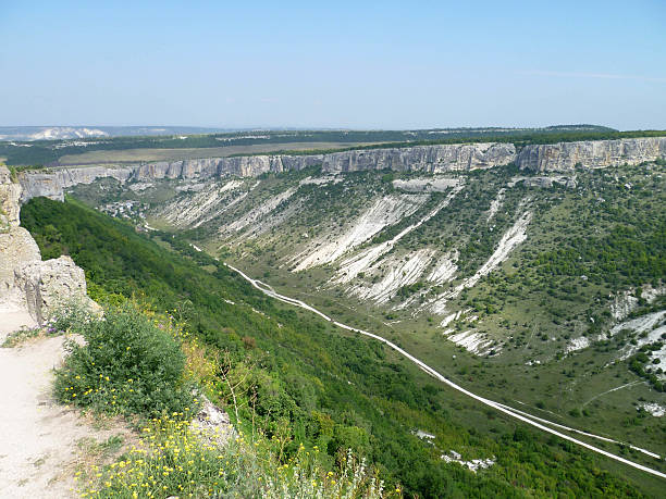 istock The view from the mountain plateau trade route 503611264
