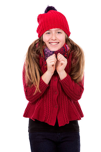istock caucasian girl on white background 503614352