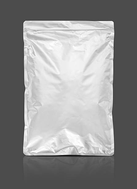 istock blank packaging aluminium foil pouch isolated on gray background 503614672