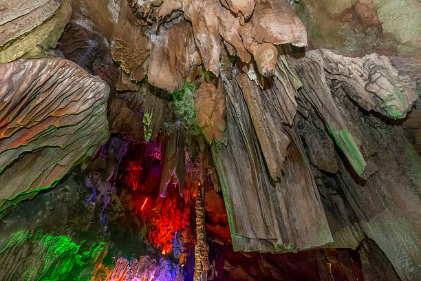 istock cave stalactit in Guilin, China 503616640