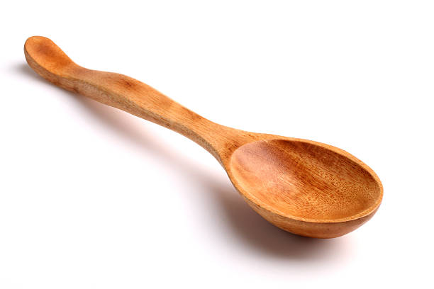 istock Wooden Spoon isolated on white background 503616986