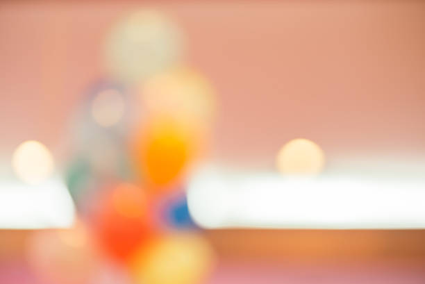 istock Blurred background : Party decoration with balloon, entertainmen. 503617402