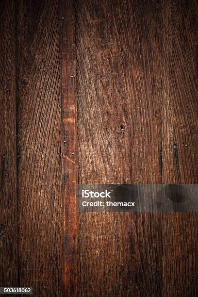 Wood Texture Stock Photo - Download Image Now - Backgrounds, Brown, Dark