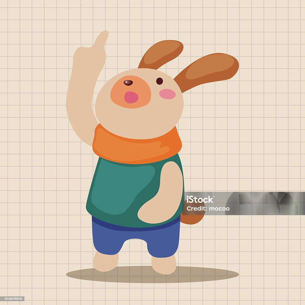 Rabbit Theme Element Vector Eps Stock Illustration - Download Image Now ...