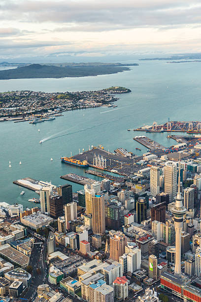 istock Auckland City from the air 503622091