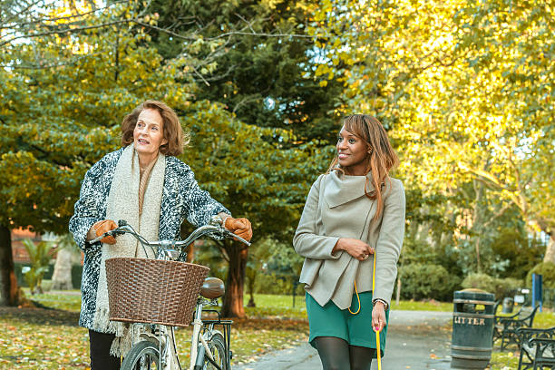 istock Two Women in Park, London, UK 503622623