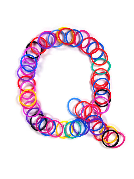 istock Colorful rubber band character 