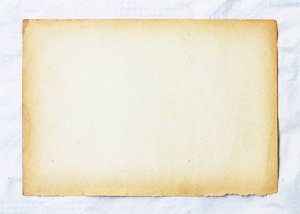 istock Old paper on crumpled paper 503624625