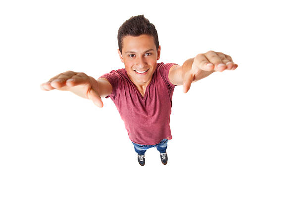 istock flying Teenager 503625077