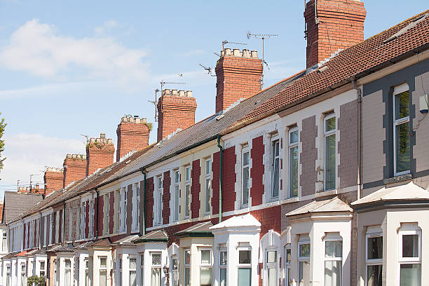 istock Terrace housing Cardiff Wales 503625104