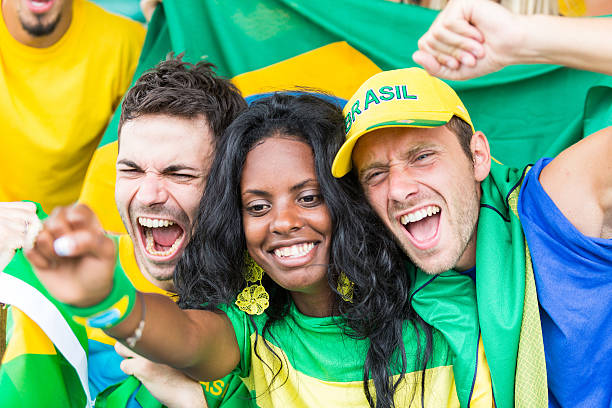 istock Brazilian Supporters at Stadium 503625467