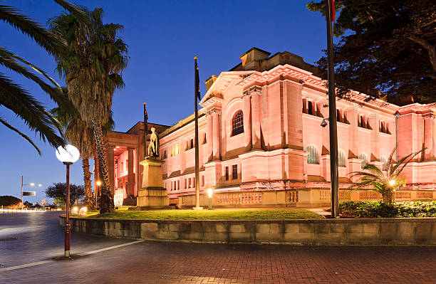 istock Sydney city library NSW sunset 503627415