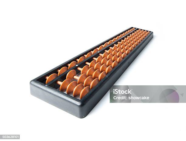 Abacus Isolated On White Stock Photo - Download Image Now - Abacus, Ancient, Antique