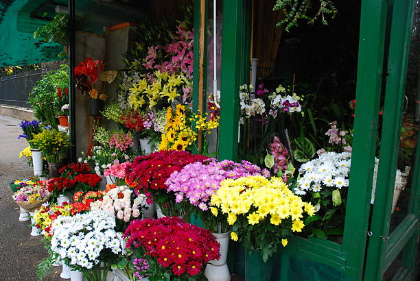 istock Flower shop in Italy 503628229